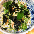 ぴんくみんと's cooksnap of when they made ささみと三つ葉の海苔サラダ.