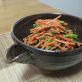 ダイナマイト漆黒's cooksnap of when they made ほうれん草と人参のゴマ醤油麹和え.