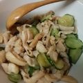 はづはるママ's cooksnap of when they made 鶏皮と胡瓜の中華風酢の物.