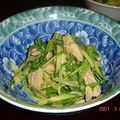 ともっとも's cooksnap of when they made 香菜とささみ.