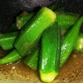 maimai1155's cooksnap of when they made パパッと一品！おくらのお浸し〜梅肉和え♪.