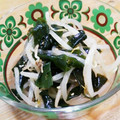 yuri0311's cooksnap of when they made もやしとワカメで簡単にもう１品！.