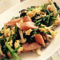 タニカゼ's cooksnap of when they made 簡単！ウィンナーとほうれん草の卵炒め.