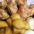 purin☆☆'s cooksnap of when they made 手羽元とジャガイモの煮込み.