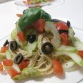 たべたいち's cooksnap of when they made 生ハムの冷製パスタ.