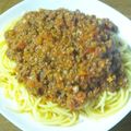 きいさんち's cooksnap of when they made 簡単♪うちの手作りミートソース.