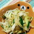 ★ωゆいω★'s cooksnap of when they made ダイエット！ささみともやしの中華サラダ.