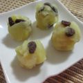 miyuki12's cooksnap of when they made さつまいもりんご茶巾.