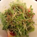 クックTM1B3C☆'s cooksnap of when they made トマトと豆苗のシャキシャキサラダ.