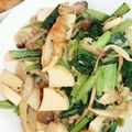 るんちゃそ's cooksnap of when they made 小松菜とちくわの簡単おかず♪.