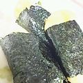 ユーロン's cooksnap of when they made いつもと一味違う！餅の磯辺焼き☆.