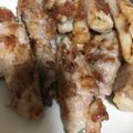 つの子's cooksnap of when they made 夏バテ予防に！梅肉ソースで豚肉の長芋巻き.