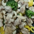 ちびなつ♪'s cooksnap of when they made 塩だれ絡むシャキシャキ野菜炒め.