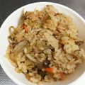 どらど～ら's cooksnap of when they made チャーシューと煮汁で！中華おこわ風.