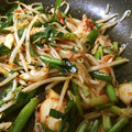 ゆずしちみ's cooksnap of when they made ニラともやしのキムチ炒め.