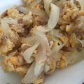 ぽむぽむ☆1065's cooksnap of when they made ツナ入り厚焼き卵　給食.