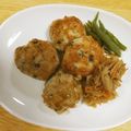 せつみか's cooksnap of when they made 鶏むね肉つくねの☆簡単♪甘酢照り焼き★.