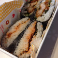 チムチェリー's cooksnap of when they made 裏技！おにぎらずを簡単綺麗に切る方法。.