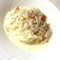 ☆ももぴ☆'s cooksnap of when they made ダイエットにも◎！白滝カルボナーラ.