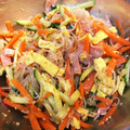 くりむ☆'s cooksnap of when they made 冷やし中華のタレでさっぱり夏サラダ♪.