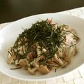 ☆糖質減らしてます☆'s cooksnap of when they made 贅沢！シメジたっぷり和風パスタ.