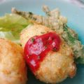 クックCD8DGX☆'s cooksnap of when they made ◆生ハム&とろけるチーズのライスコロッケ.