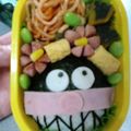 フモフモきりん's cooksnap of when they made キャラ弁　バイキンマン編.