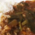 nanhalemon's cooksnap of when they made 小松菜トマトカレー.