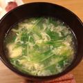 クックDAD's cooksnap of when they made 簡単早い！水菜と卵の中華スープ朝食にも♪.