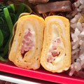 eclat♡'s cooksnap of when they made 紅生姜とチーズの卵焼き.