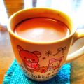 ちーもも．'s cooksnap of when they made ＊ココアでとろりん＊ホットチョコ♪.