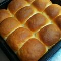 たにたーに's cooksnap of when they made ほわほわ甘々♪スイートミルクちぎりパン。.