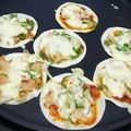 sko's cooksnap of when they made 餃子の皮でミニピザ.