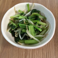 ⁂15milk⁂'s cooksnap of when they made ５分で完成☆小松菜ともやしの炒め物 節約.