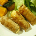 arakoshino's cooksnap of when they made 厚揚げの豚肉巻き.