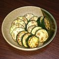 無題ちゃん's cooksnap of when they made 焼きズッキーニ生姜醤油.