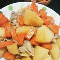 あふぉん's cooksnap of when they made 柔らか～☆豚肉の肉じゃが.