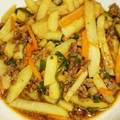 ♡ふわりるぅ♡'s cooksnap of when they made 簡単！じゃがいもと豚肉の甘辛炒め.