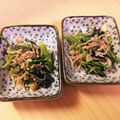 rego★'s cooksnap of when they made 栄養満点☆小松菜じゃこ炒め.