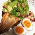 凜子。's cooksnap of when they made タコのガリバタ醤油.
