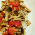 ノースのんのん's cooksnap of when they made たらのムニエル☆ガリバタぽんソース.