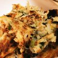 ちきりこ's cooksnap of when they made ニラともやしの節約チヂミ☺.