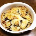 saku0655's cooksnap of when they made ナスとベーコンのクリーミーチーズ焼き☆.
