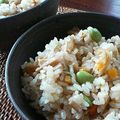 サンタポンチ's cooksnap of when they made 母の味♡なめ茸入炊き込みごはん.