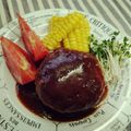 ⭐ビッケ⭐'s cooksnap of when they made ご飯がススム☆カレーハンバーグ♪.