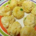 あゆたっくん's cooksnap of when they made 簡単☆はんぺんと明太子のお焼き.