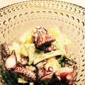 regulusYM's cooksnap of when they made ✿タコとジャガイモの柚子胡椒マヨ和え✿.