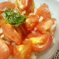 kucina's cooksnap of when they made トマトのナムル.