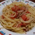 Ocean_ray's cooksnap of when they made 簡単！ツナとトマトの冷製パスタ.