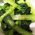 ☆ちゅうたん☆'s cooksnap of when they made 給食食材食べてみて　小松菜のお浸し.